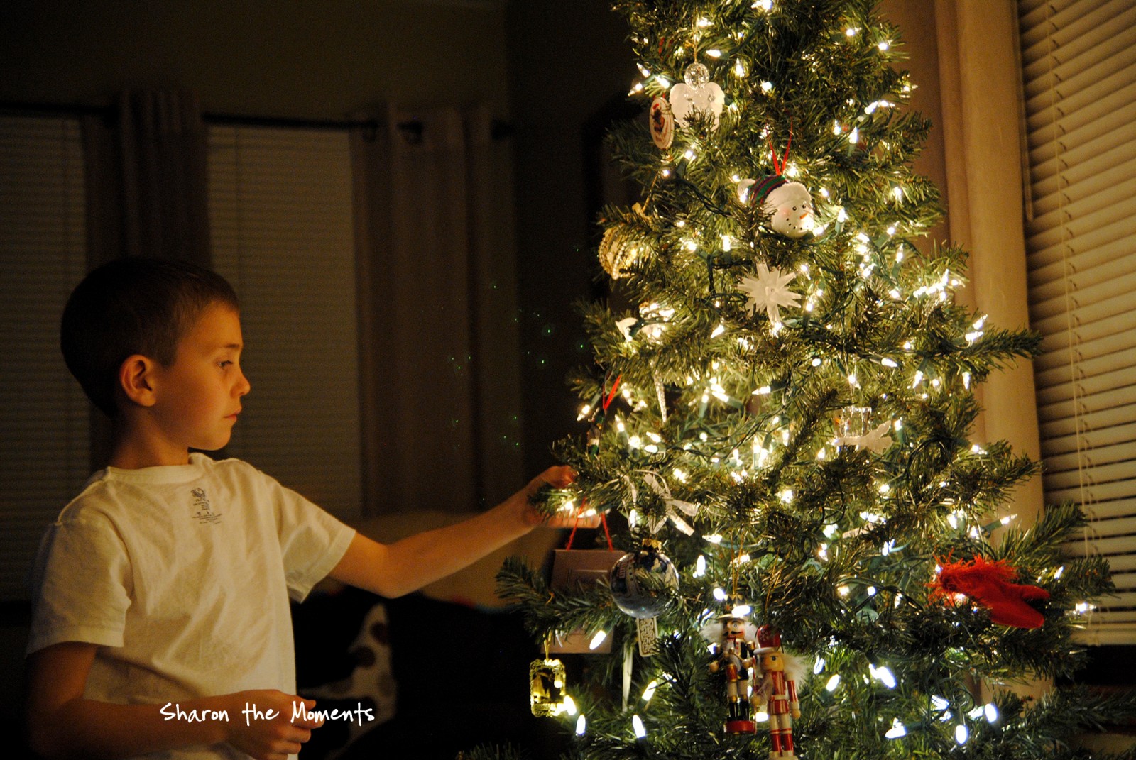 Decorated Christmas Tree|Sharon the Moments blog