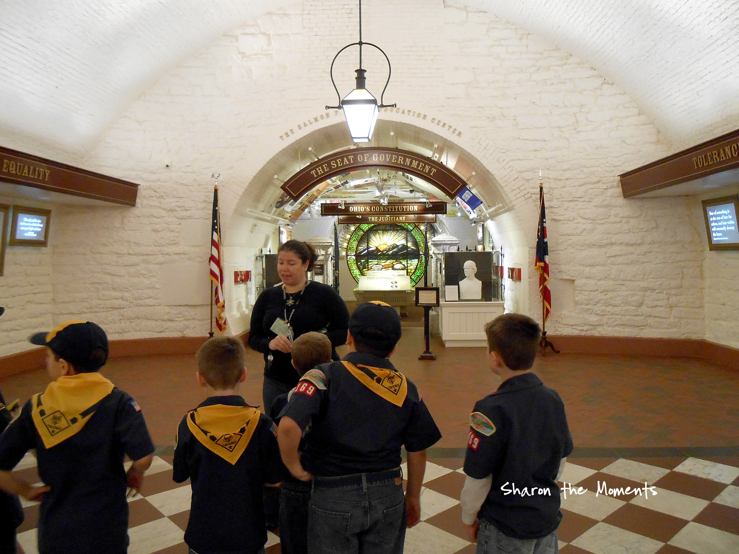 Boy Scout Ohio Statehouse Tour|Sharon the Moments blog