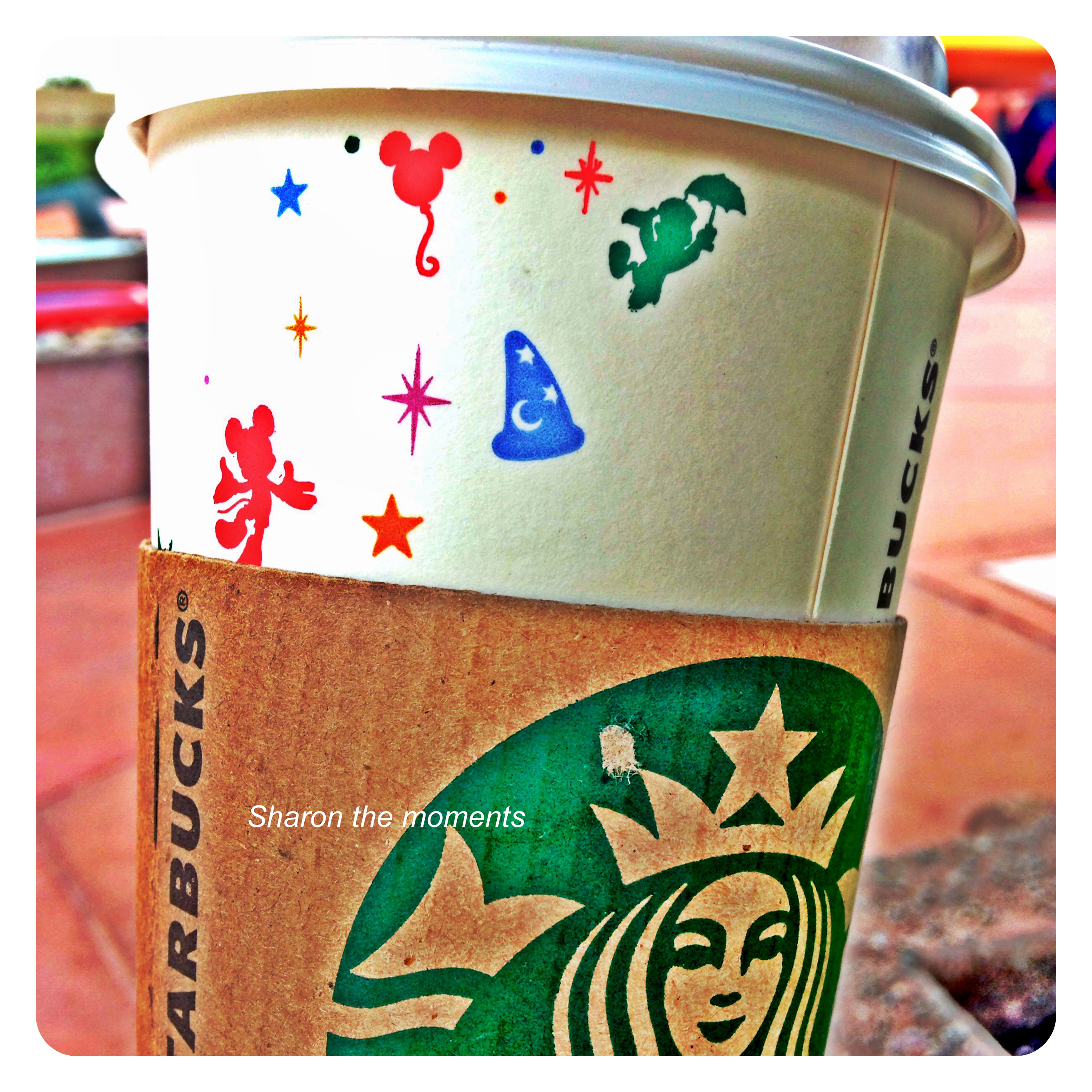 Walt Disney World October Visit Starbucks Epcot|Sharon the Moments Blog
