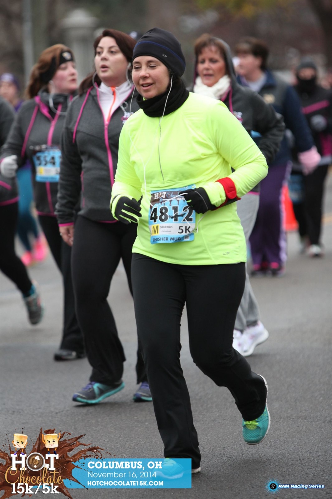 Running the Hot Chocolate 5K|Sharon the Moments Blog