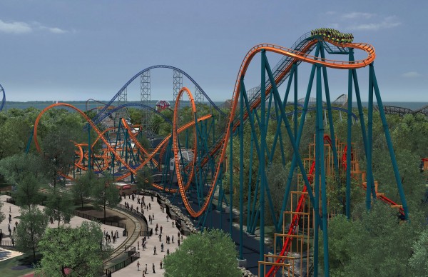 Rougarou First Hill (picture courtesy of Cedar Point)|Sharon the Moments Blog