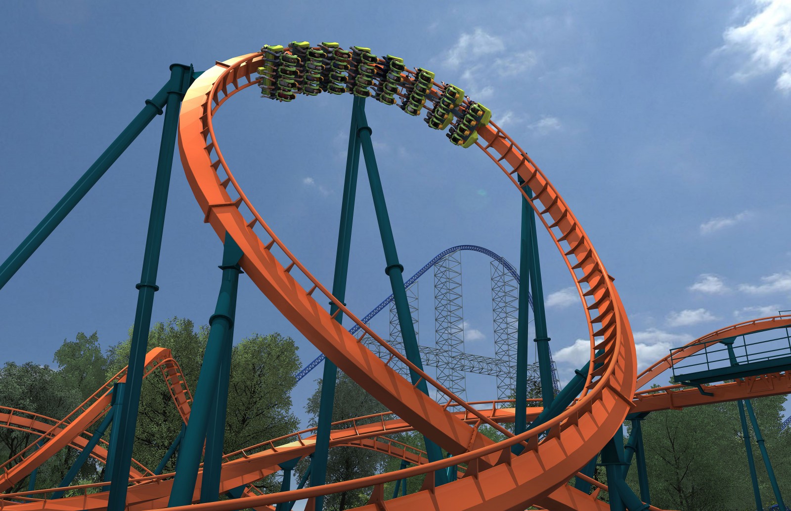 Rougarou Incline Loop (picture courtesy of Cedar Point)|Sharon the Moments Blog